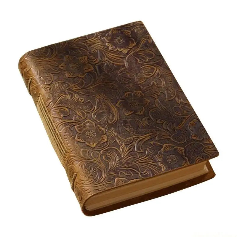 Exquisite Vintage Leather Notebook Antique Handmade Business Gift
